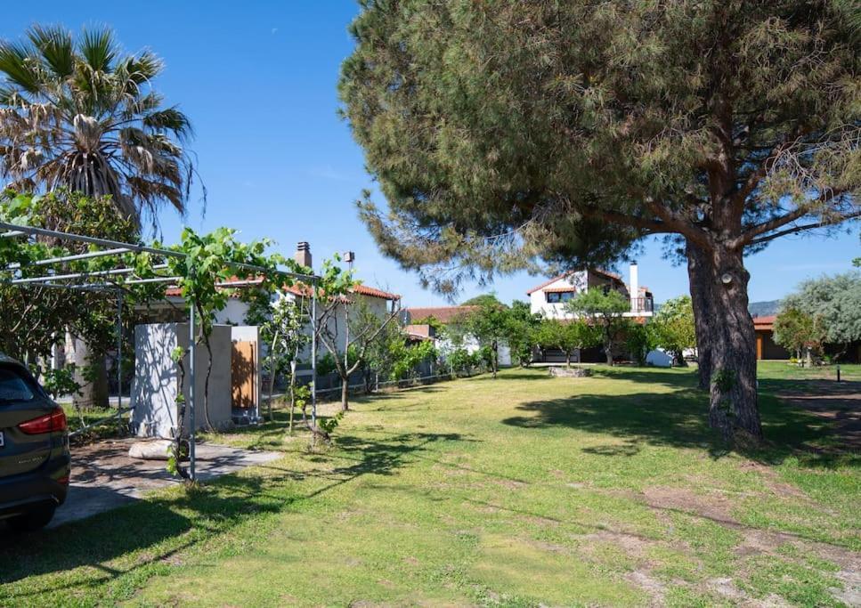 Traditionelles Appartement Athos Shadow Am Meer Paralia Sikias ภายนอก รูปภาพ