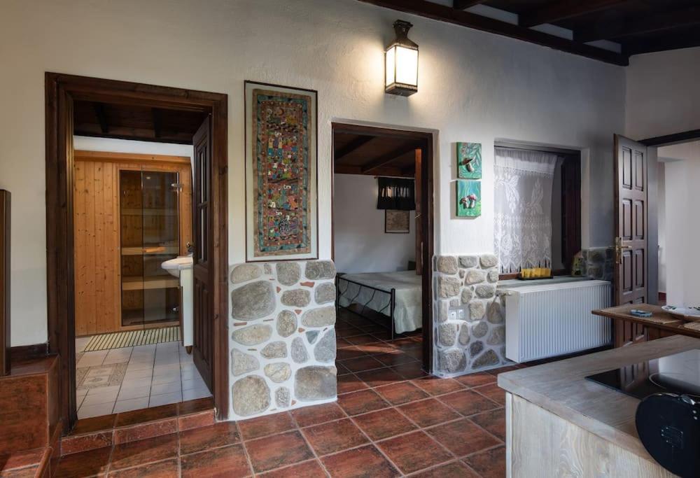 Traditionelles Appartement Athos Shadow Am Meer Paralia Sikias ภายนอก รูปภาพ