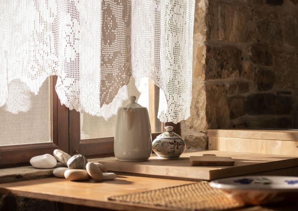Traditionelles Appartement Athos Shadow Am Meer Paralia Sikias ภายนอก รูปภาพ